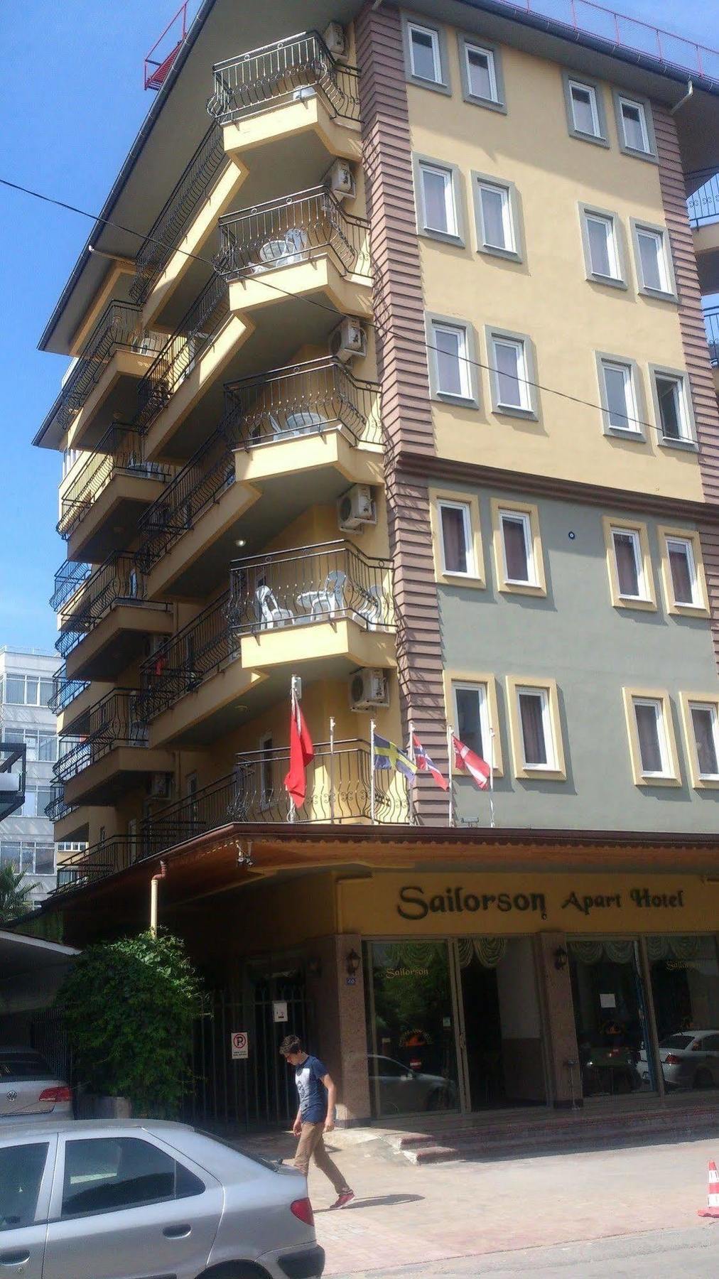 Sailorson Apart Hotel Alanya Exterior photo